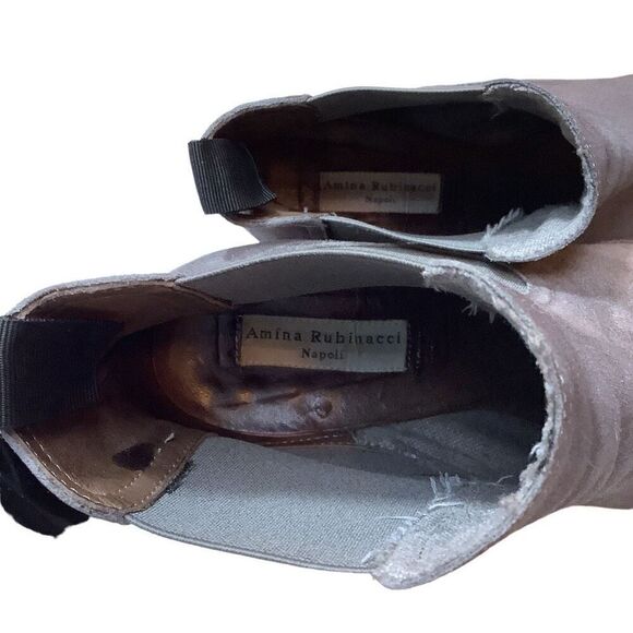 Amina Rubinacci Napoli Booties Women’s Size 7.5 - Picture 6 of 6